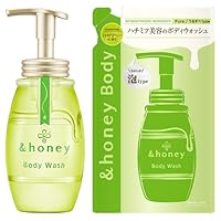 Amazon | &honey (アンドハニー) ピュアモイスト 泡ボディウォッシュ